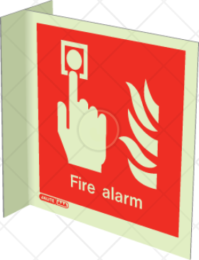 Fire Alarm, Call Point - Flange